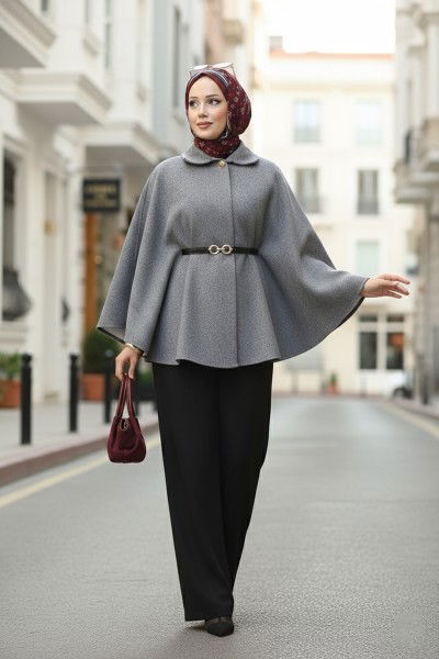 M.P.R. - Poncho 21190MPR1163-MS Anthracite