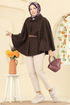 Poncho 5035ERK1158-MS Brown - Thumbnail
