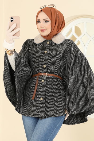 N.F.C. - Poncho 5333NFC1010-MS Brown - 409102