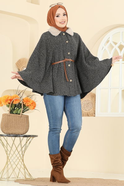 N.F.C. - Poncho 5333NFC1010-MS Brown - 409103