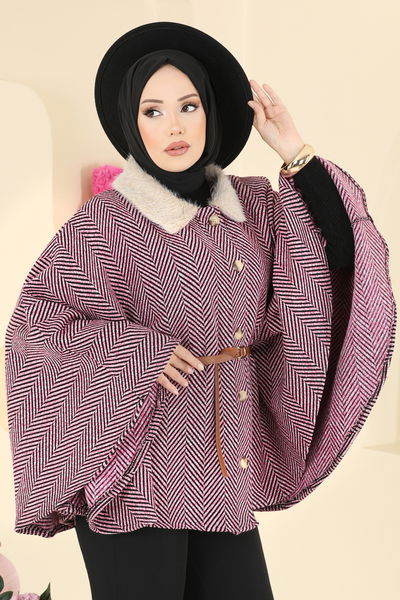 N.F.C. - Poncho 5333NFC1010-MS Pink - 409142