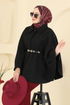 Poncho 6070TEG847-MS Black - Thumbnail