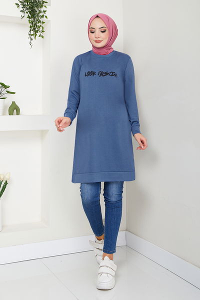 MRV O.Z.R. - Pressing Detailed Sport Tunic 788OZR1047-M Indigo