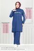 Pressing Detailed Team 4026PM1063-M Indigo - Thumbnail