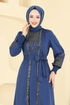 Pul Payet Detay Takım ASM2805-MS İndigo - Thumbnail