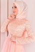 Pullu Abiye Somon KNC1828 - Thumbnail