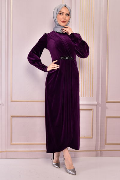 ASM - Samt Kleid Mürüm ASM2533