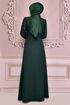 Scaly Evening dress Emerald ASM2524 - Thumbnail