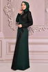 Scaly Evening dress Emerald ASM2524 - Thumbnail