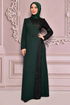 Scaly Evening dress Emerald ASM2524 - Thumbnail