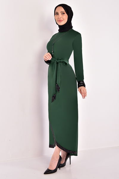 ASM - Scaly Evening dress Emerald ASM2601
