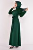 Scaly Evening dress Emerald ASM2629 - Thumbnail