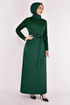 Scaly Evening dress Emerald ASM2629 - Thumbnail