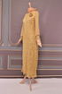 Scaly Evening dress Gold ASM12020 - Thumbnail