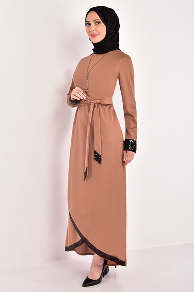 ASM - Scaly Evening dress Taba ASM2601