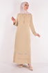 Scaly Ferace Dress Mink ASM2579 - Thumbnail