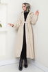 Secret Buttoned Up Coat 0502BGS895-M The Stone - Thumbnail