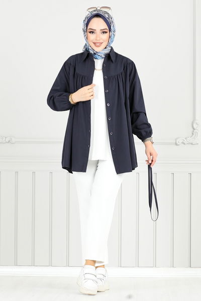 MRV A.S.N. - Shirt 184ASN936-M Navy Blue