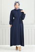 Shirt Collared Dress Ferace 0037BGS895-M Laci - Thumbnail