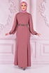 Silbrig Kleid Rose Kurusu ASM2455 - Thumbnail