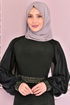 Silbrig Kleid Smaragde ASM2455 - Thumbnail