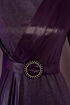 Silvery Evening dress Purple ASM2538 - Thumbnail