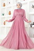 Silvery Tulle Evening dress ASM2689 Rose Kurusu - Thumbnail