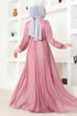 Silvery Tulle Evening dress ASM2689 Rose Kurusu - Thumbnail