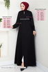SIM Transitif Hijab Ferace 1012ESL1097-L Noir - Thumbnail