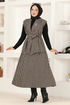 Skirted Combine ZNK4685 Mink - Thumbnail