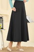 Skirts 2060TEG847-MS Black - Thumbnail