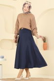 T.E.G. - Skirts 2060TEG847-MS Navy Blue