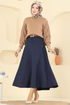 Skirts 2060TEG847-MS Navy Blue - Thumbnail