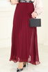 Skirts 6202BSK463-MS Burgundy - Thumbnail