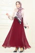 Skirts 6202BSK463-MS Burgundy - Thumbnail