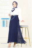 B.İ.S.S.K. - Skirts 6202BSK463-MS Navy Blue
