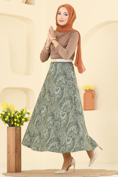 T.E.G. - Skirts 7081TEG847-MS Khaki - 395241