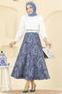 Skirts 7081TEG847-MS Navy Blue - Thumbnail