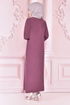 Spitze Detail Kleid Mürüm ORG6710 - Thumbnail