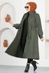 Stamp Coat END5548 Khaki - Thumbnail