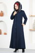 Stamp Coat MSL3039 Navy blue - Thumbnail