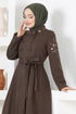 Stamp Coat MSL3141 Brown - Thumbnail