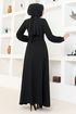 Stein Abendkleid EMO6146 Schwarz - Thumbnail