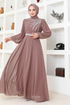 Stein Abendkleid LPN6025 Rose Kurusu - Thumbnail