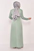 Stein Abendkleid Mint ASM2546 - Thumbnail