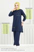 Stone And Ribbing Detailed Team 2692AYD969-M Laci - Thumbnail
