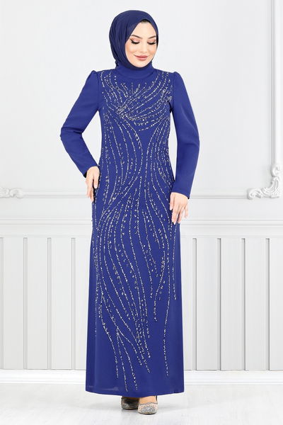 MRV M.D.H. - Stone Detailed Evening dress Dress 4408MDH1093-M Saks