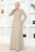 Stony Evening dress ASM2697 Mink - Thumbnail