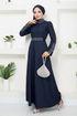 Stony Evening dress Dress ASN174 Navy blue - Thumbnail