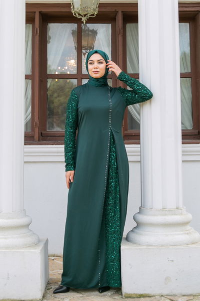 ASM - Stony Evening dress Emerald ASM2546